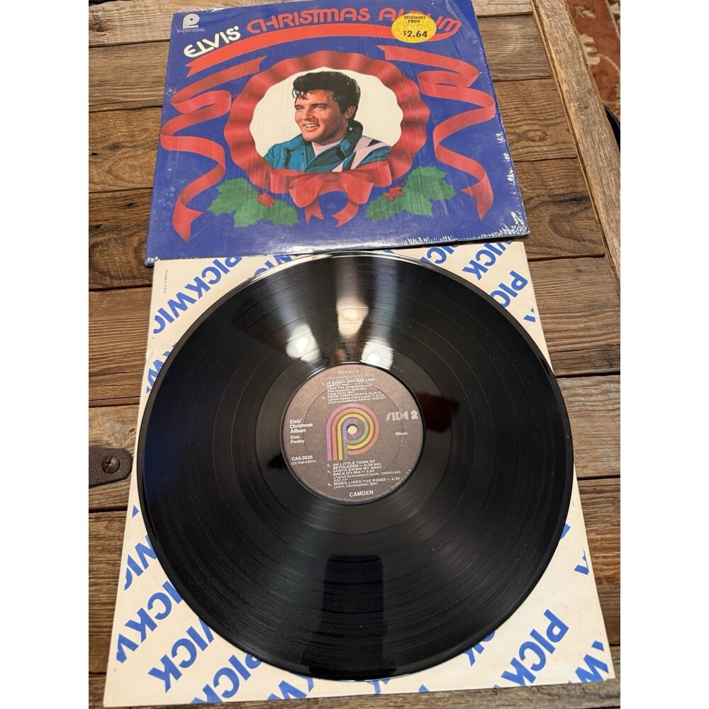 Elvis Presley Elvis' Christmas Album Pickwick Records CAS-2428 33 RPM Vinyl LP